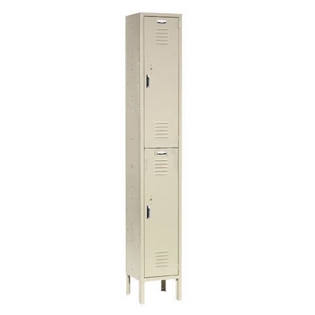 Global Industrial 12 in W, 18 D, 78 in H, Tan 652078TN